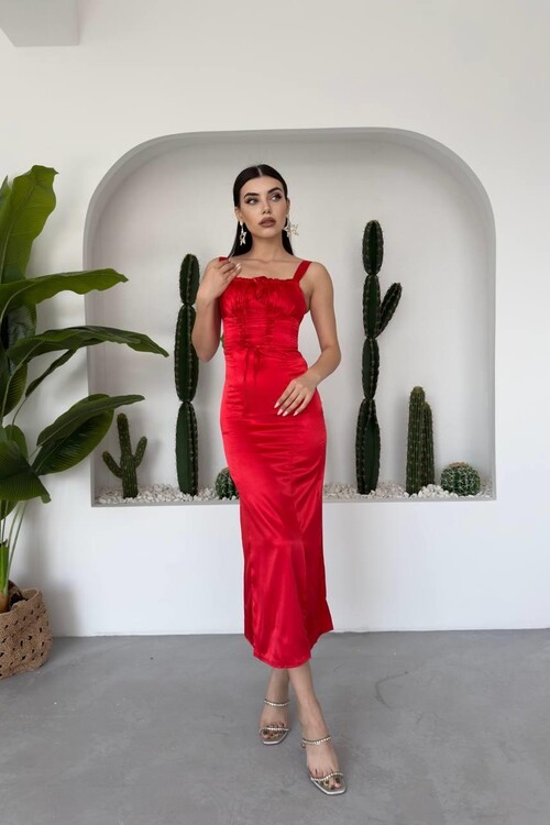 PAG ROPE STRAPPED DRESS