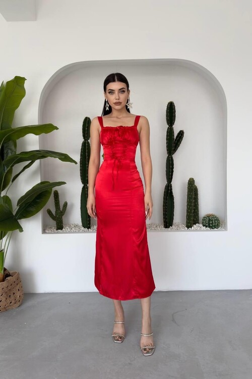 PAG ROPE STRAPPED DRESS