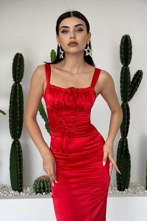 PAG ROPE STRAPPED DRESS