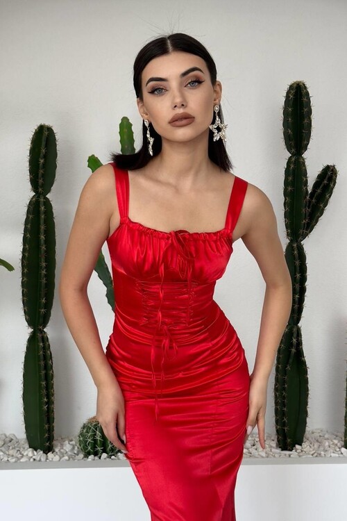 PAG ROPE STRAPPED DRESS