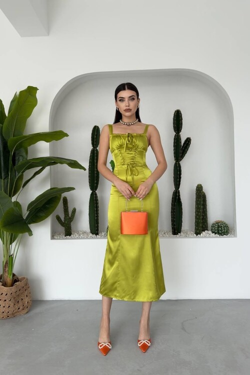 PAG ROPE STRAPPED DRESS