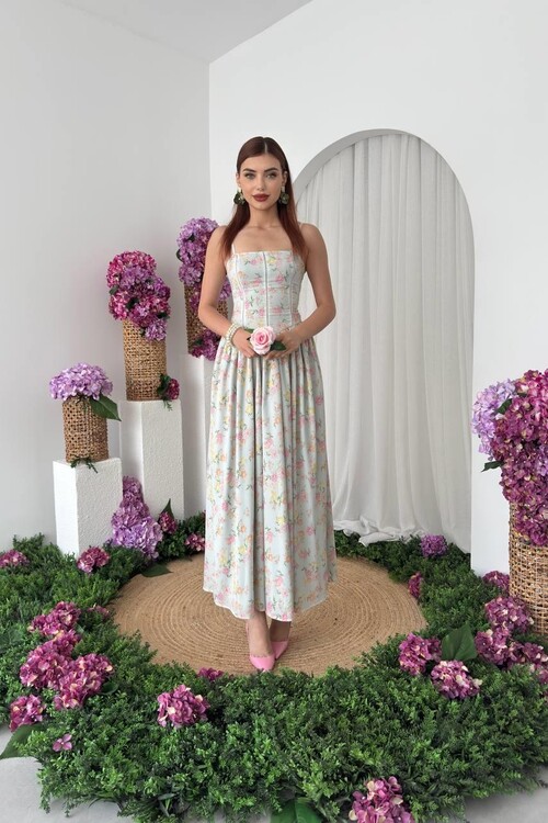 Pars Rope Strap Dress