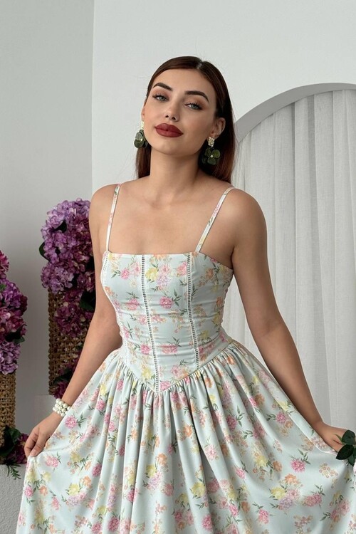 Pars Rope Strap Dress