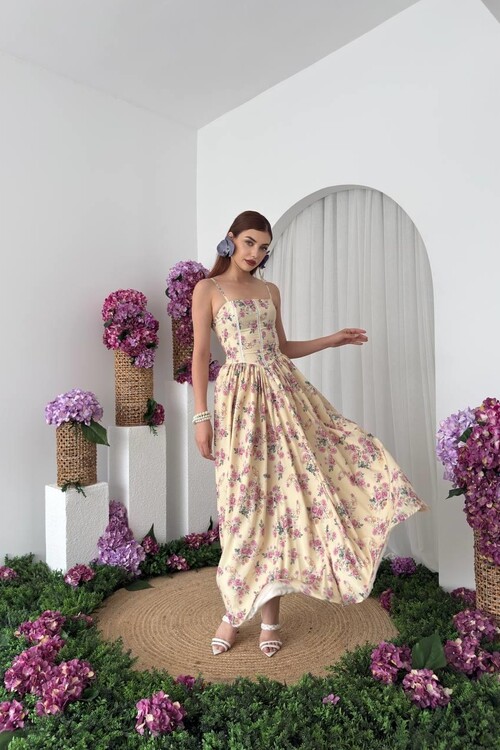 Pars Rope Strap Dress