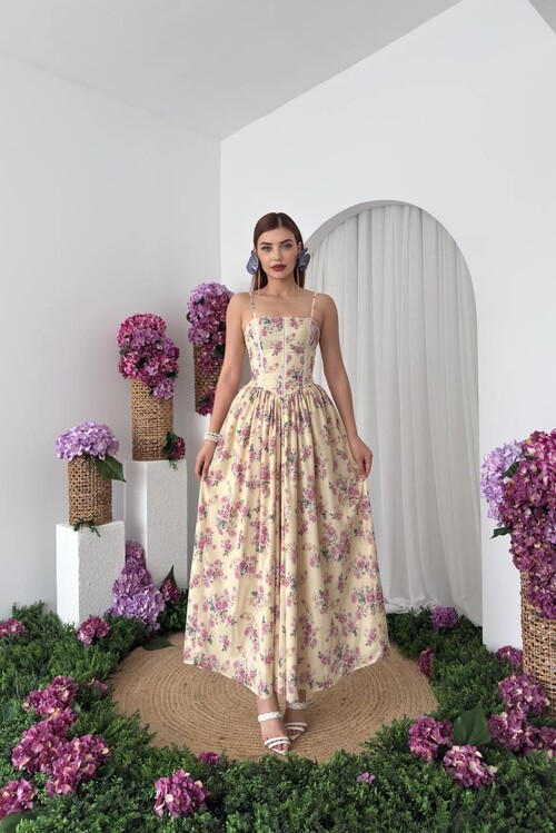 Pars Rope Strap Dress