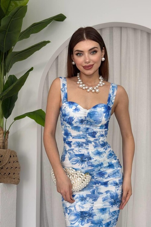 Peran Gathered Dress