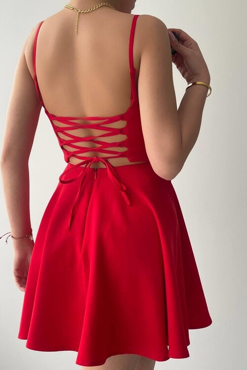 Pole Rope Strap Dress