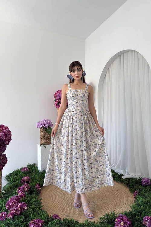 Pou Büzgülü Elbise