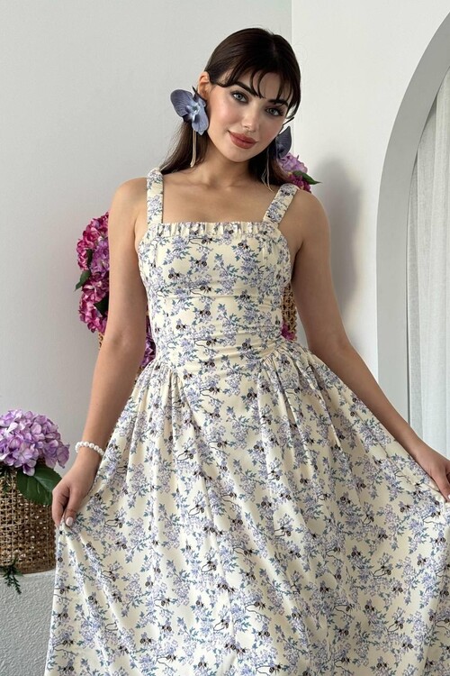 Pou Büzgülü Elbise