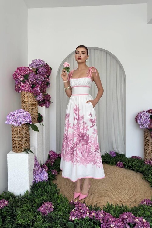 Rewe Cep Detaylı Elbise