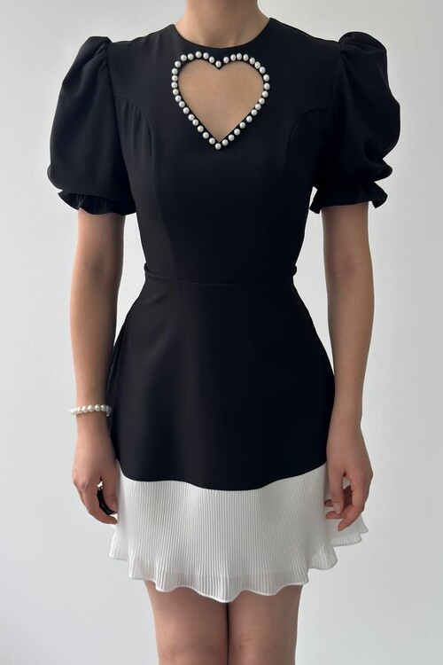 Safe Heart Detailed Dress