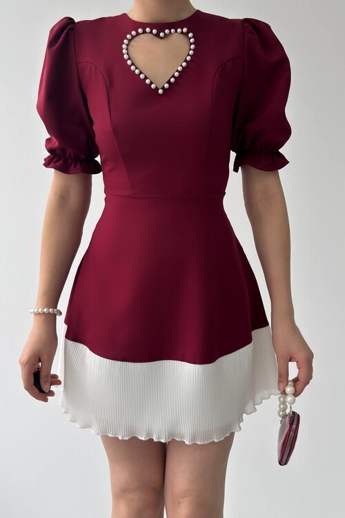 Safe Heart Detailed Dress