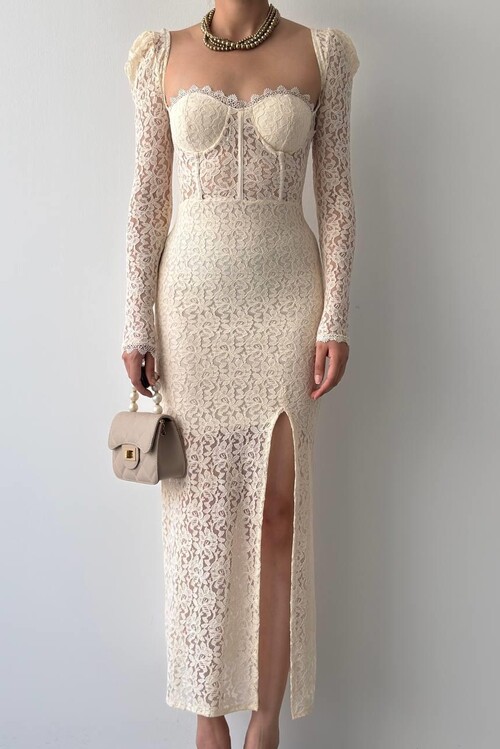 Siena Slit Detailed Dress