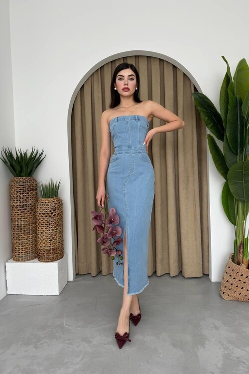 Sonic Strapless Dress