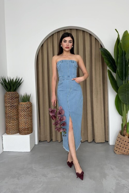 Sonic Strapless Dress