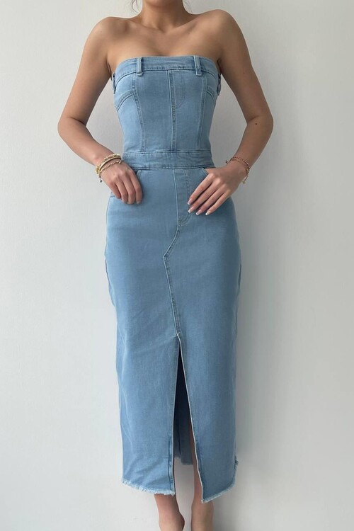 Sonic Strapless Dress