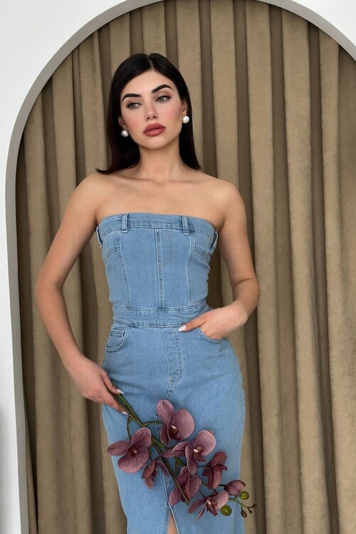 Sonic Strapless Dress