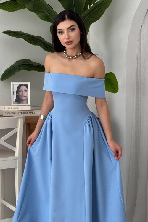 Stars Strapless Dress