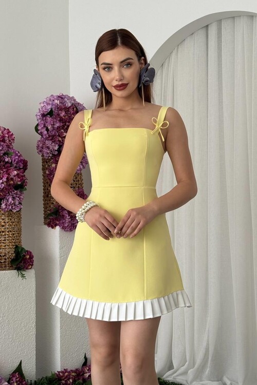 Steel Bow Detail Dress