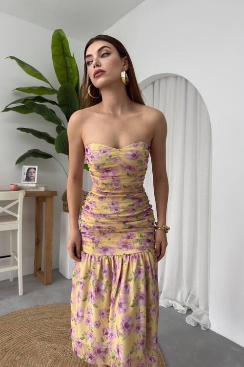 Talia Strapless Dress