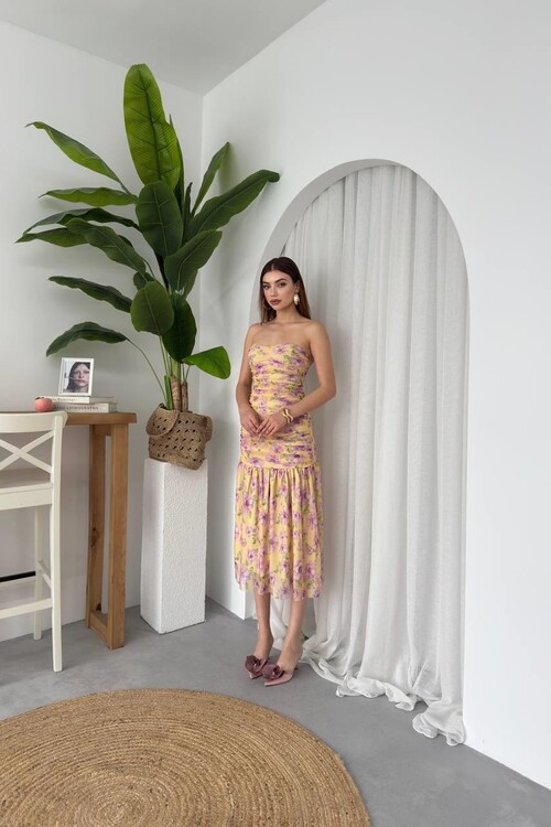 Talia Strapless Dress