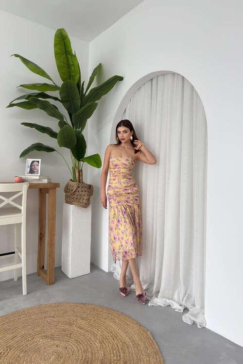 Talia Strapless Dress