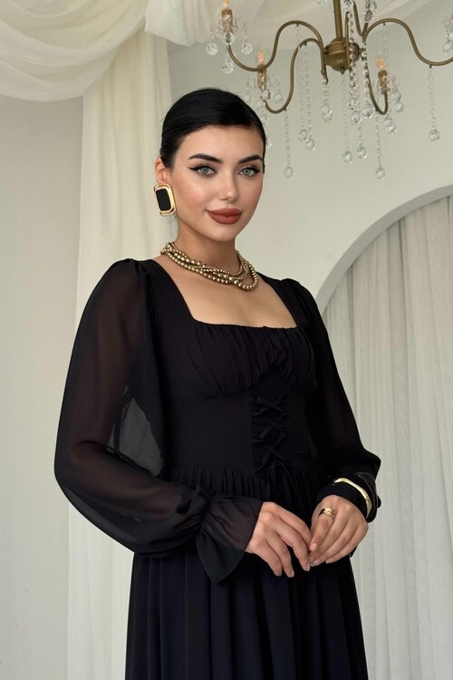 Tamo Korsaj Bağlama Elbise