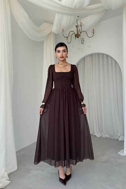 Tamo Bodice Tie Dress