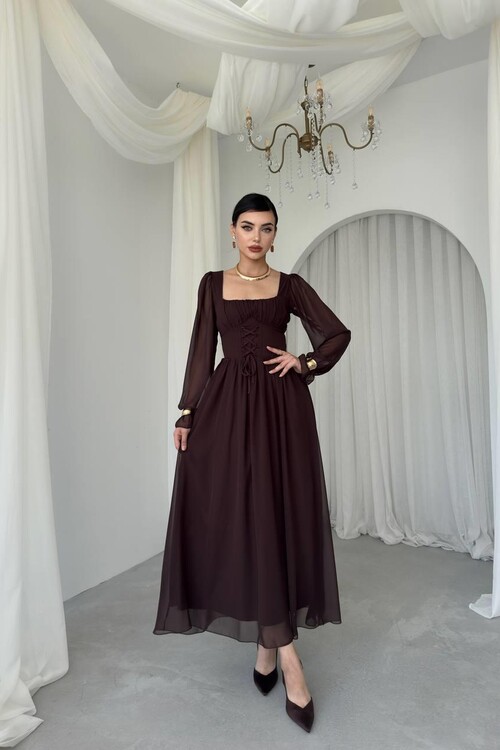 Tamo Bodice Tie Dress