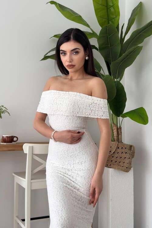 Uyef Straplez Elbise