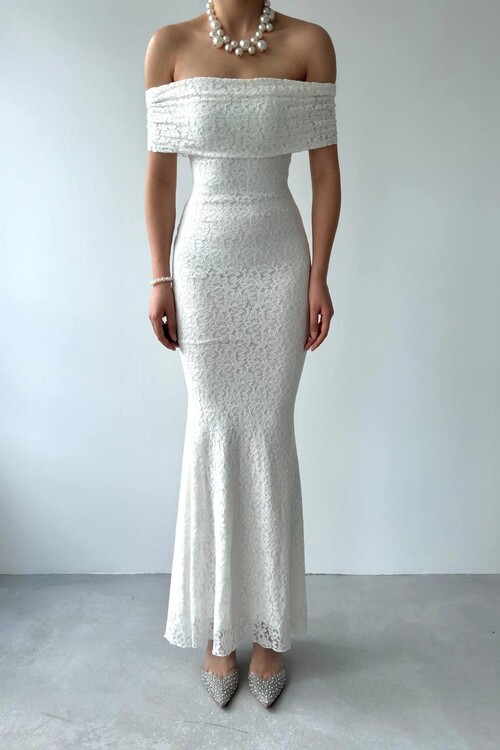 Uyef Straplez Elbise