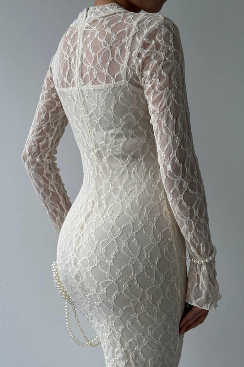 Vedo Flower Detailed Dress