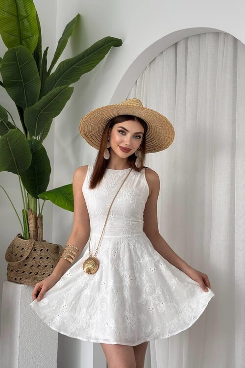 Vess Pocket Detailed Dress