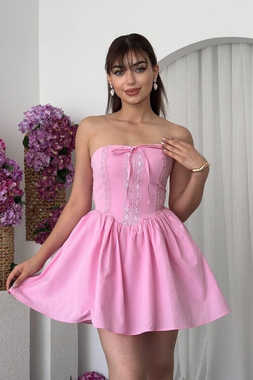 Walf Strapless Dress