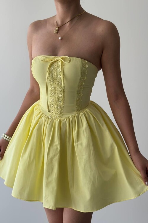 Walf Straplez Elbise