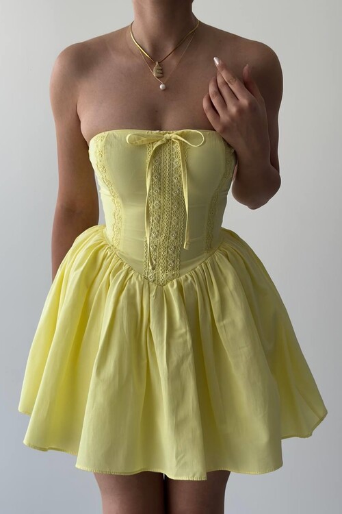 Walf Straplez Elbise