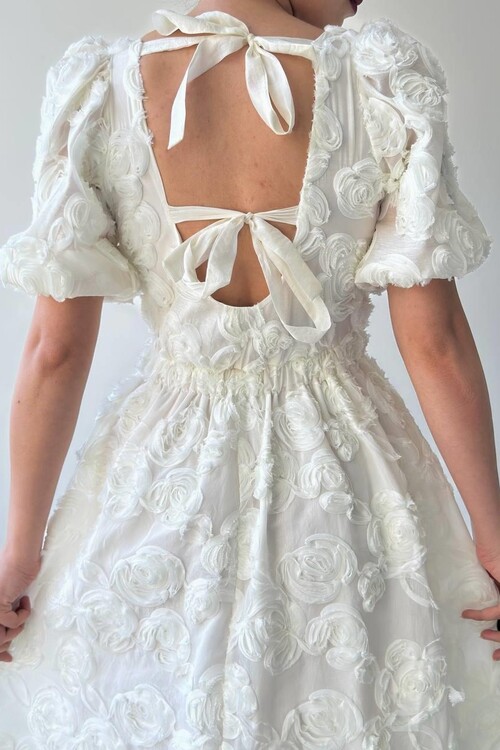 Wear Sırt Bağlama Detaylı Elbise