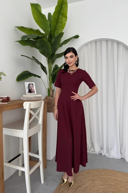 Wera Pleated Midi Dress