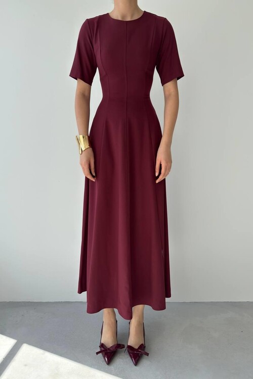 Wera Pleated Midi Dress