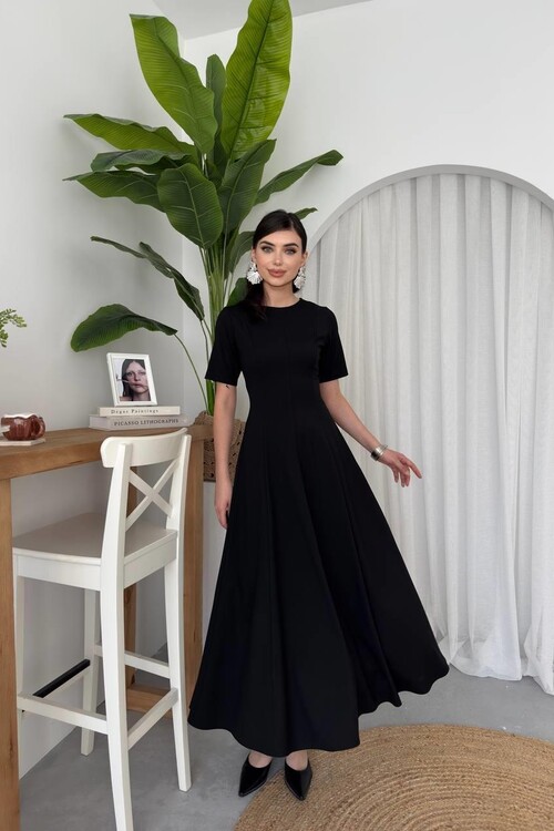 Wera Pleated Midi Dress