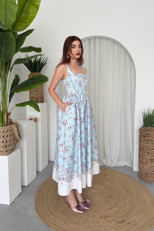 Yoa Cep Detaylı Elbise