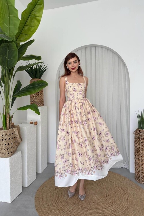 Yoa Cep Detaylı Elbise