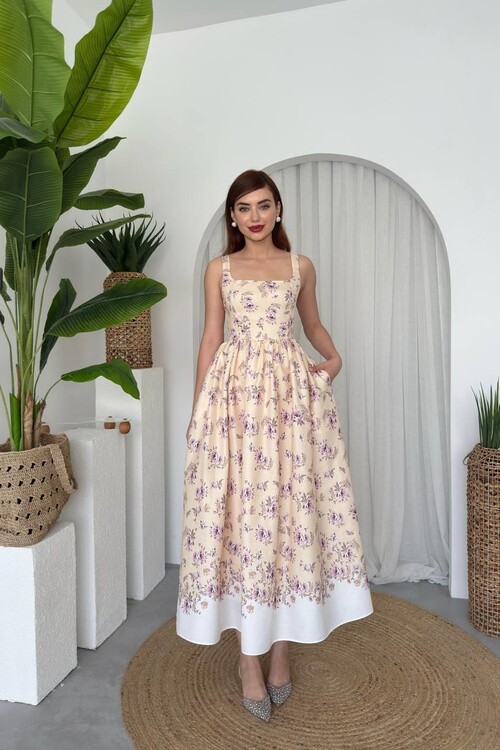 Yoa Cep Detaylı Elbise