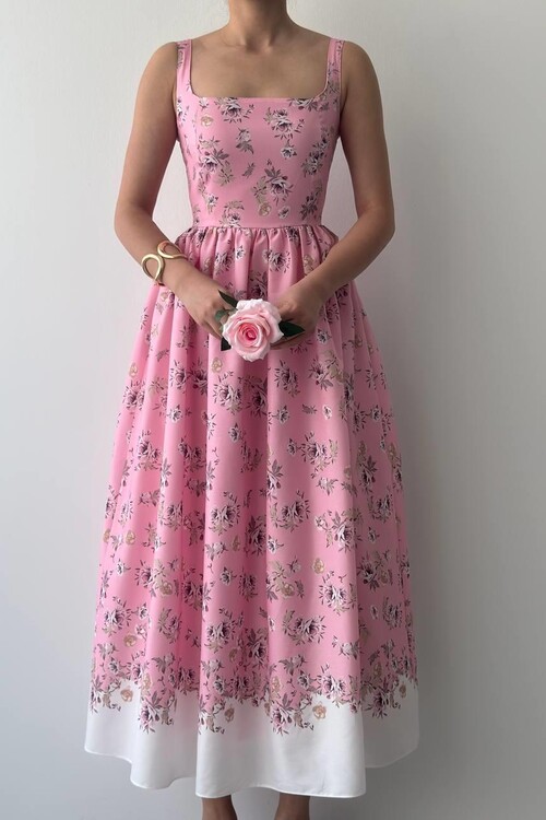 Yoa Cep Detaylı Elbise