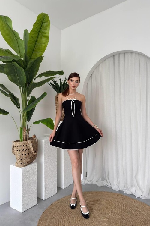 Yuna Straplez Elbise