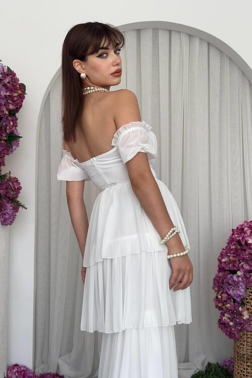 Zuzu Straplez Elbise