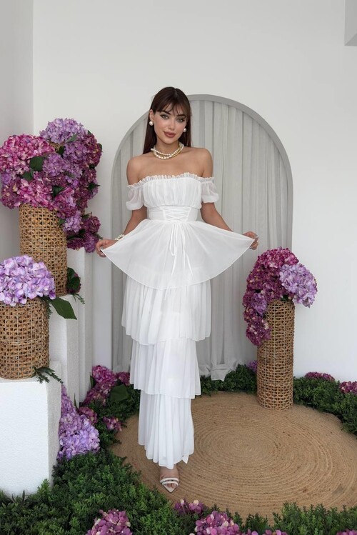 Zuzu Straplez Elbise