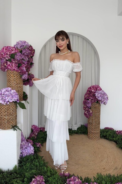 Zuzu Straplez Elbise