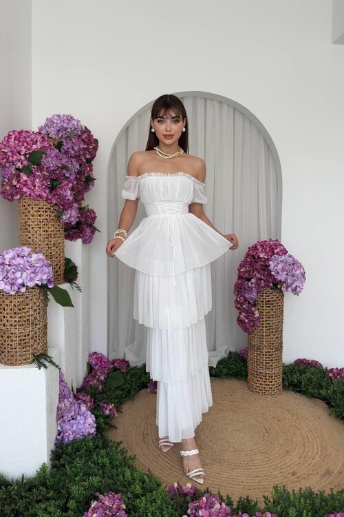 Zuzu Straplez Elbise