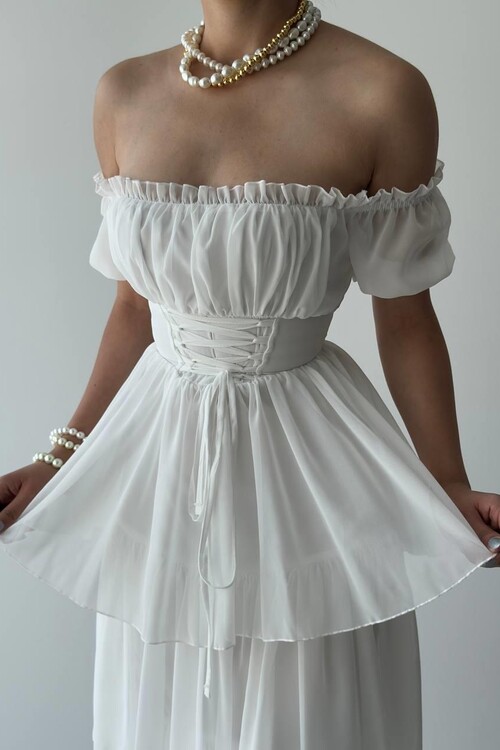 Zuzu Straplez Elbise